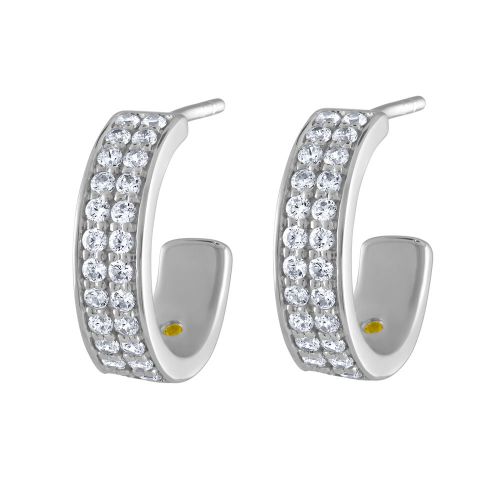 All Lab Grown Diamond Hoop Earrings